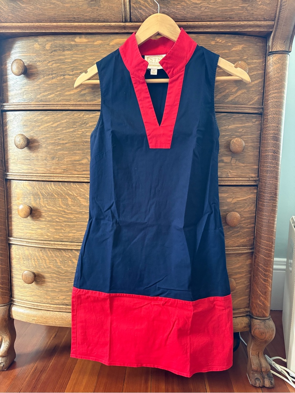 Sail to Sable Sleeveless Tunic Dress
